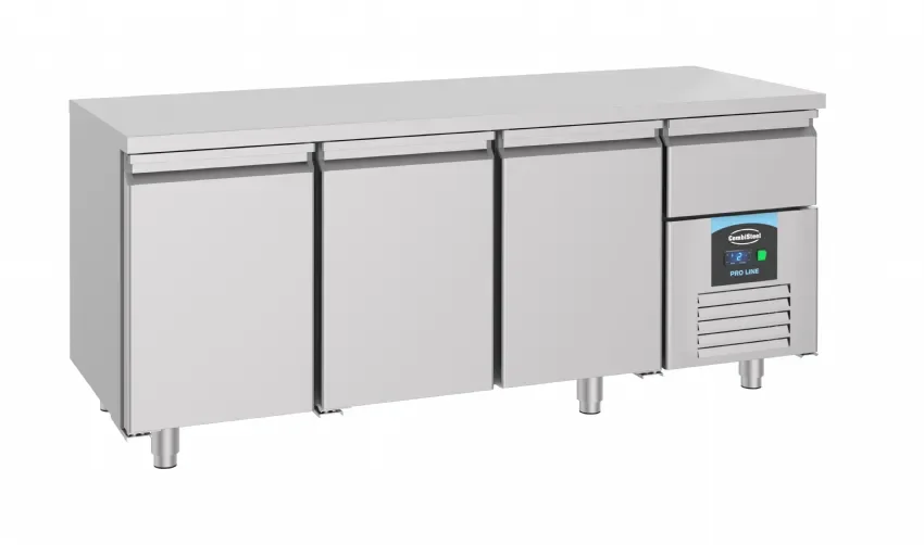 Offre Limitée Table réfrigérée 3 portes avec tiroir réfrigérée profondeur 700 pro line