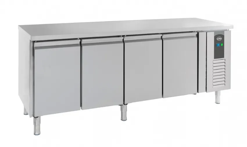 Table réfrigérée 4 portes profondeur 600 Vente Flash