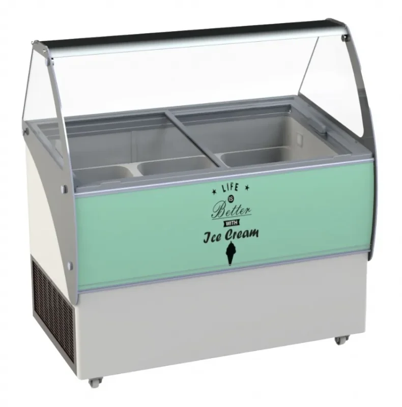 Vitrine glacier à crème glacée malta 13x 5 litres Super Prix