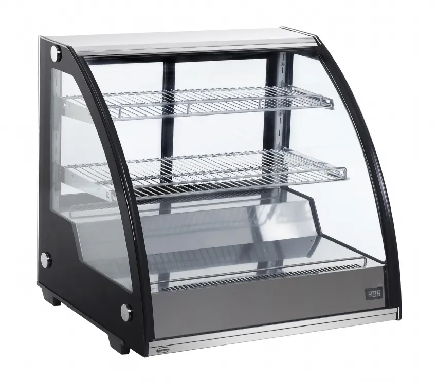 Vitrine a dessert a poser éclairage led de 130l Nouvel Arrivage