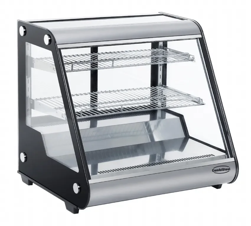 Authentique Vitrine a dessert a poser éclairage led de 100l