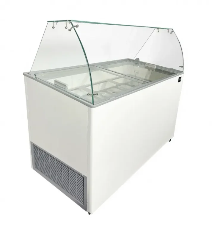 Nouveauté Vitrine glacier à crème glacée ouiva 8x5 litres