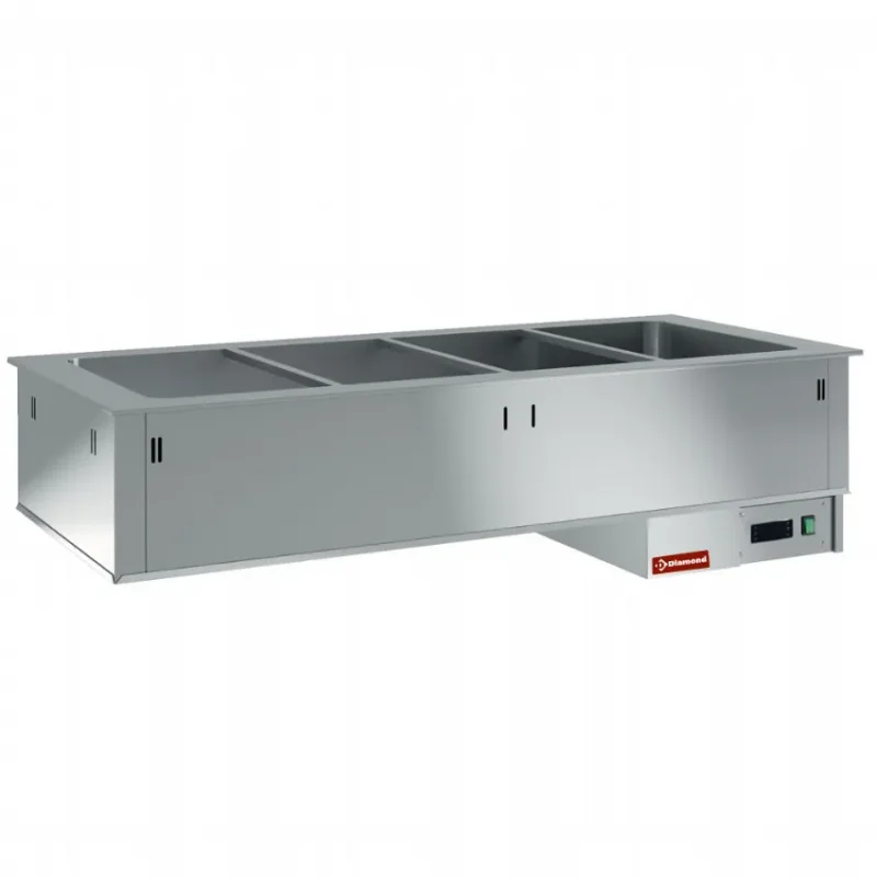 Livraison Express Élément cuve bain marie "a sec" ventilée 5 gn 1/1 éléments bain-marie "a sec" ventiles 1780x700xh380