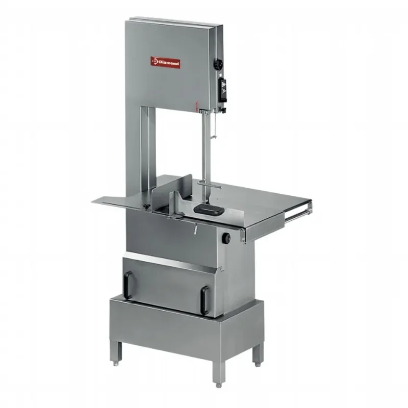 Scie a os en inox + soubassement 3000 mm, 700t/min scies a os boucherie électrique 810/930x910xh1870 Livraison Express
