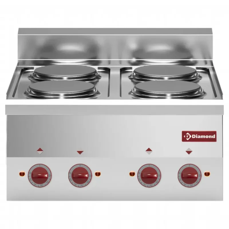 Cuisinière 4 plaques électriques à poser Marque