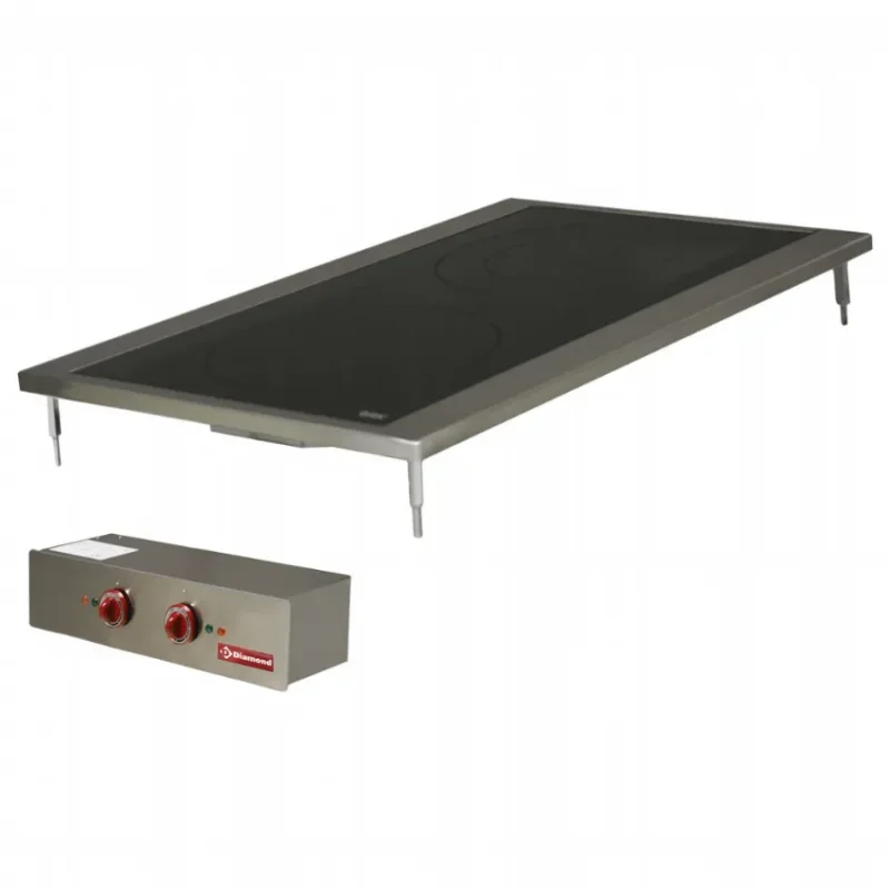 Cuisinière électrique 2 plaques vitrocéramique Prix Bas