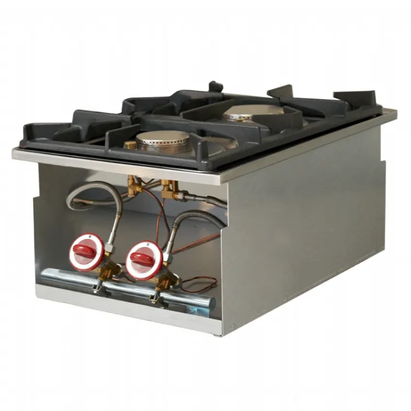 Soldes Cuisinière gaz 2 feux vifs, a encastrer