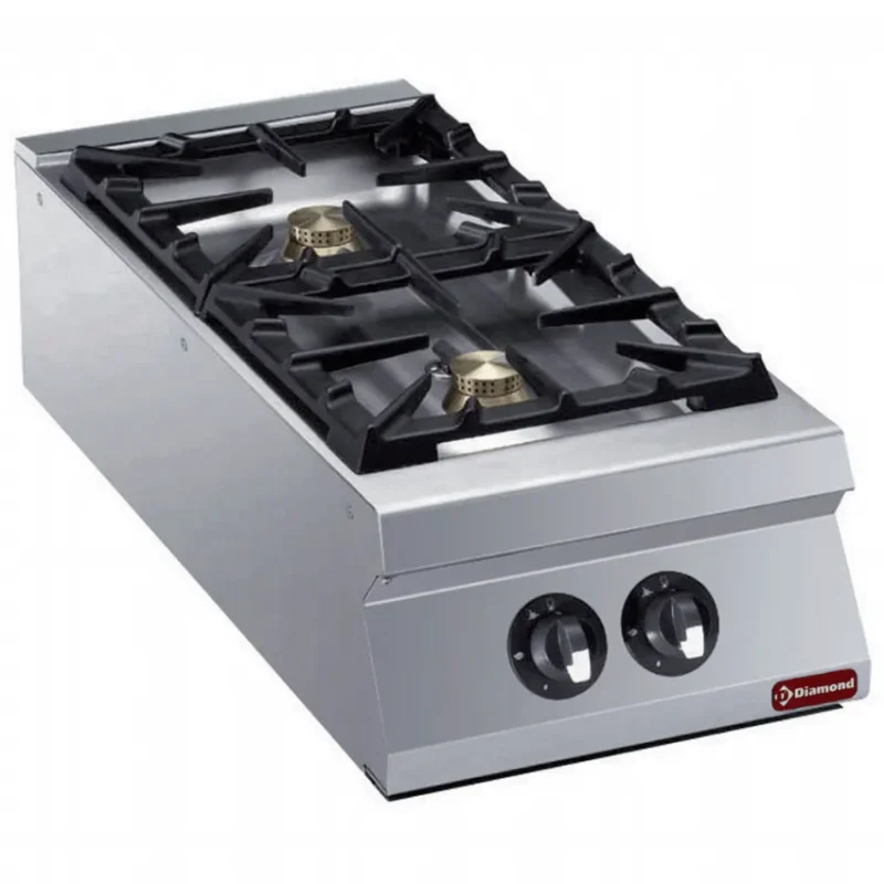 Cuisinière 2 feux vifs gaz à poser Réduction