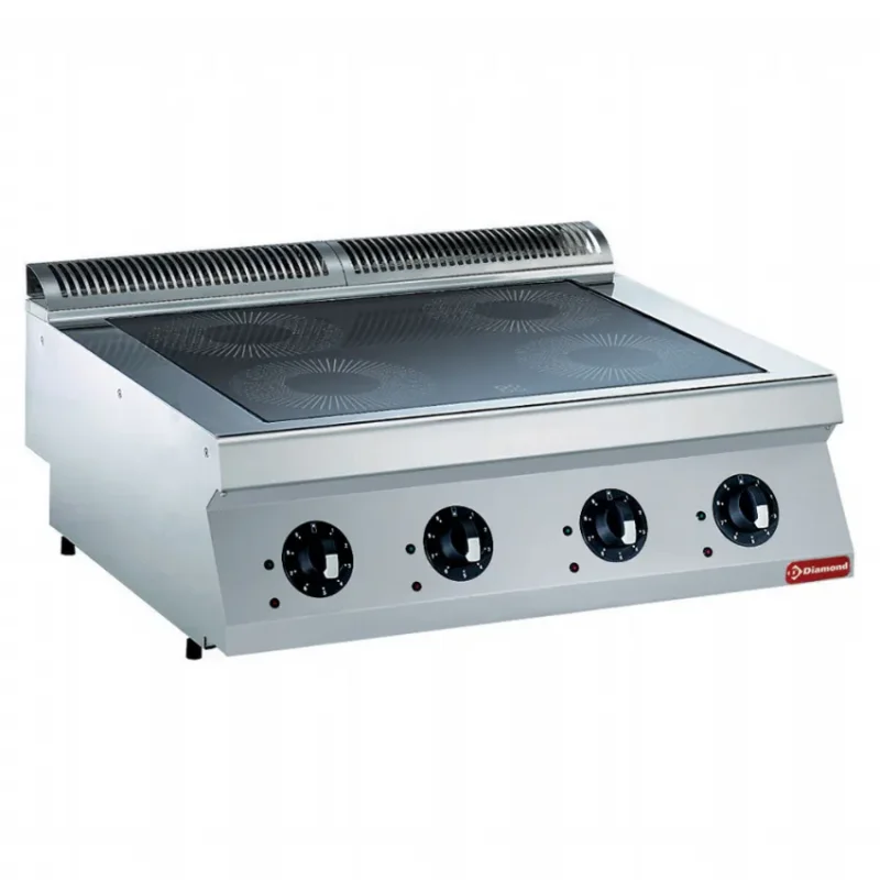 Cuisinière électrique 4 foyers induction à poser Quantité Limitée