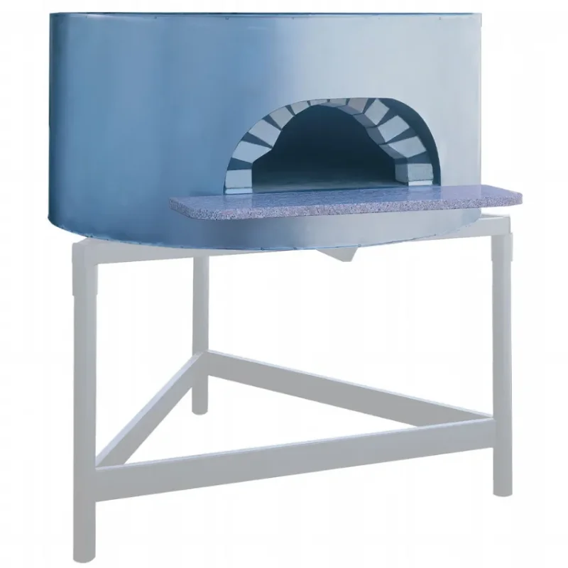 Expédition Rapide Four pizzas-voute réfractaire diametre1100 mm monté napoli line fours traditionnel au bois et bruleur gaz