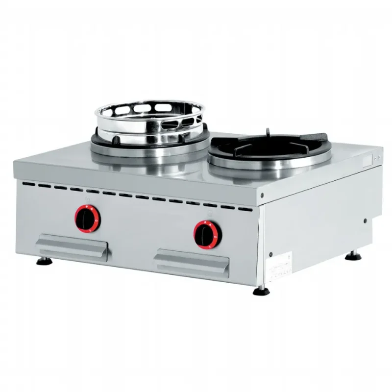 Livraison Gratuite Feux wok gaz de table 2 feux
