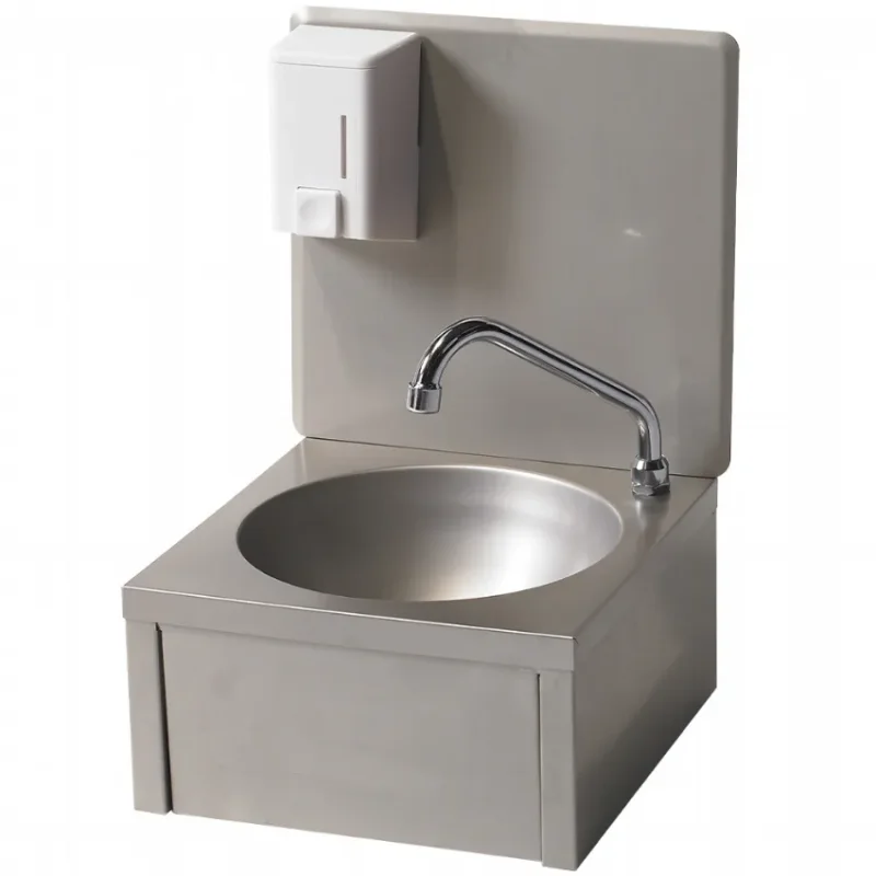 Offre Spéciale Lave-mains mural avec distributeur de savon 330x330xh500
