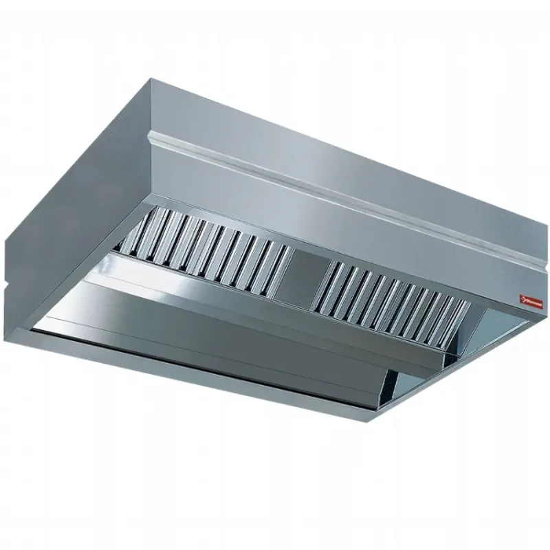 Hotte professionnelle centrale 8 filtres inox laby profondeur 2200 mm largeur Seulement Aujourd’hui