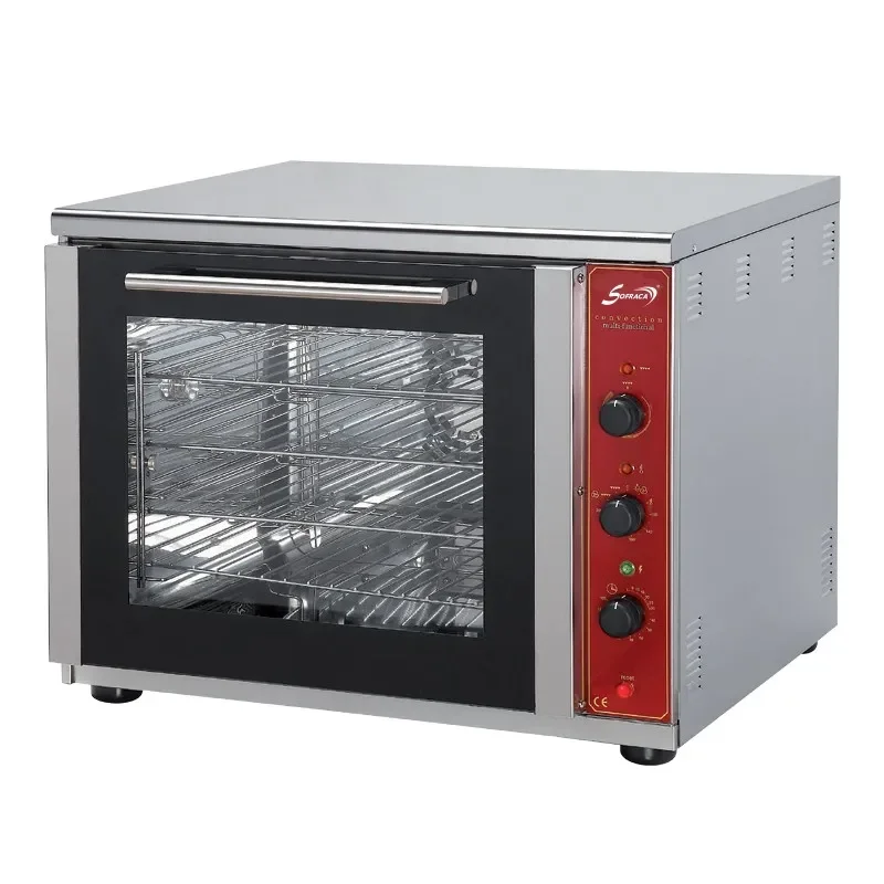 Four à convection professionnel+ grill salamandre - 50 litres alimentation - monophasé (230 v ) Promotion