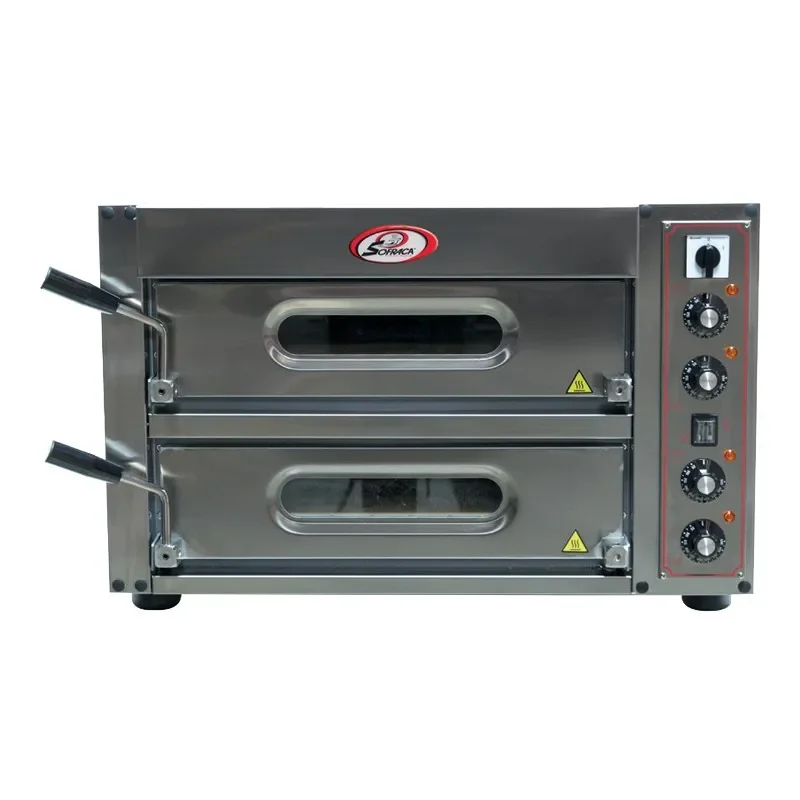 Four à pizza professionnel électrique - p50-ii - 2 chambres alimentation - monophasé (230 v ) Achetez Aujourd’hui