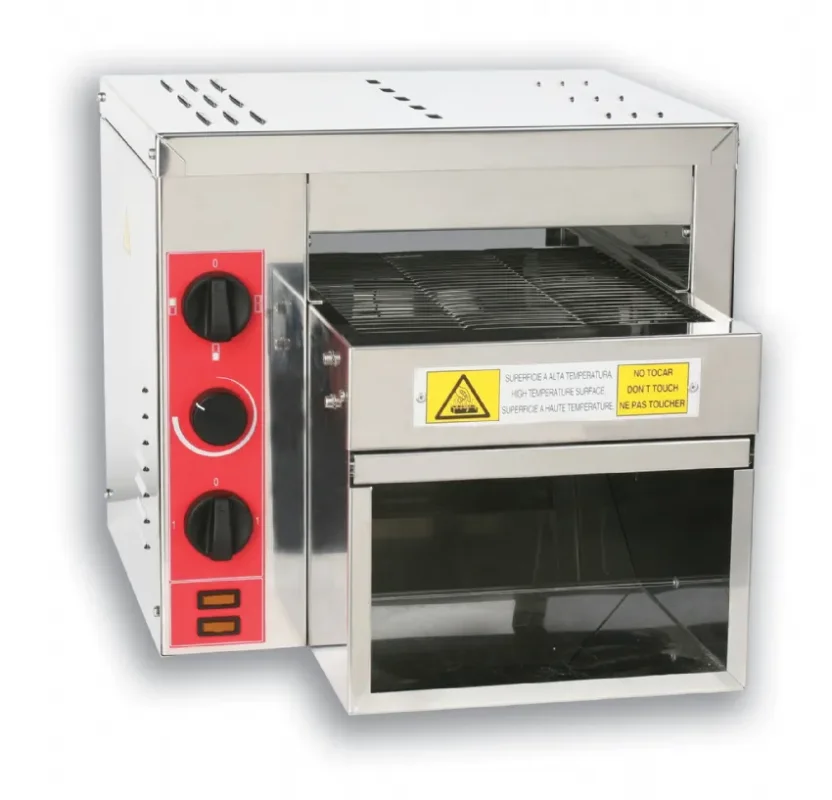 Toaster à convoyeur - rapide 1 alimentation - monophasé (230 v ) Populaire