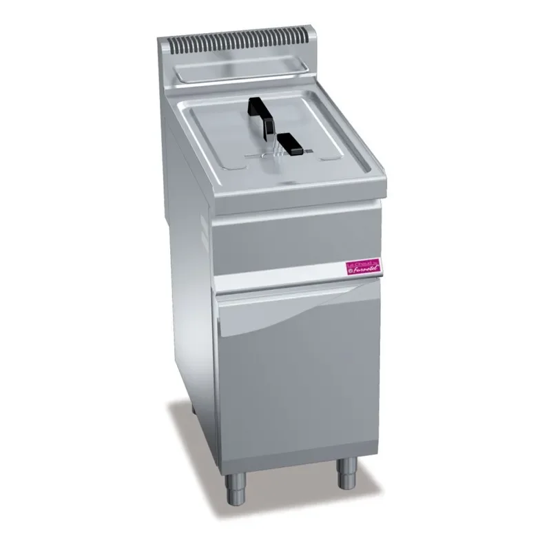 Friteuse professionnelle gaz de ville sur coffre 15 litres Commande En Gros