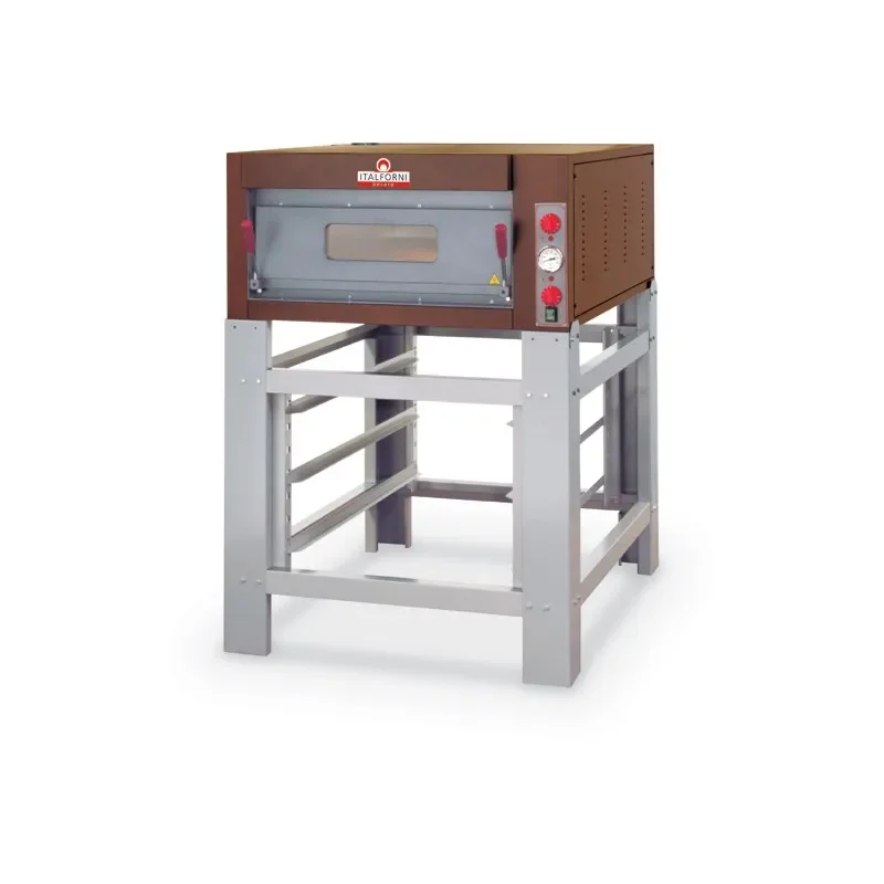 Petit Prix Four à pizza professionnel 1 chambre 6 pizzas commandes - mécaniques série tk