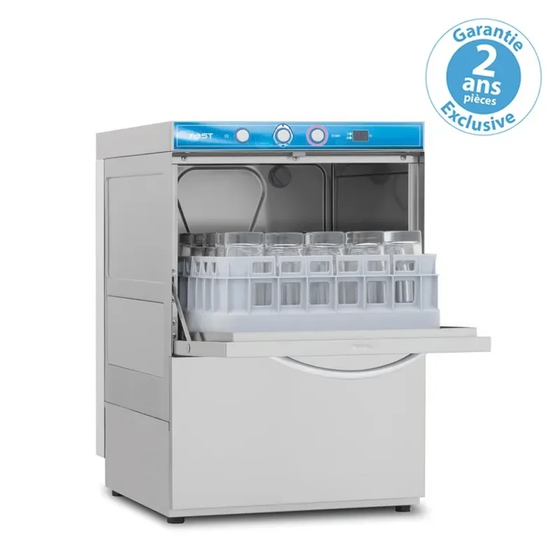 Lave verres avec affichage digital panier 350 x 350 mm - sans adoucisseur fast Dernière Chance