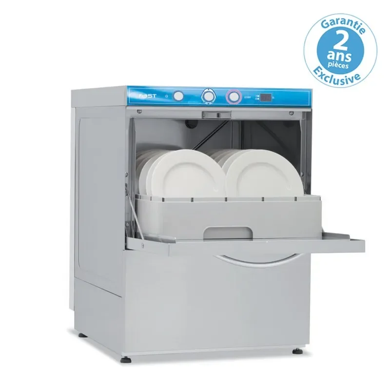 Top Vente Lave verres et vaisselle avec affichage digital panier 450 x 450 mm - avec adoucisseur fast