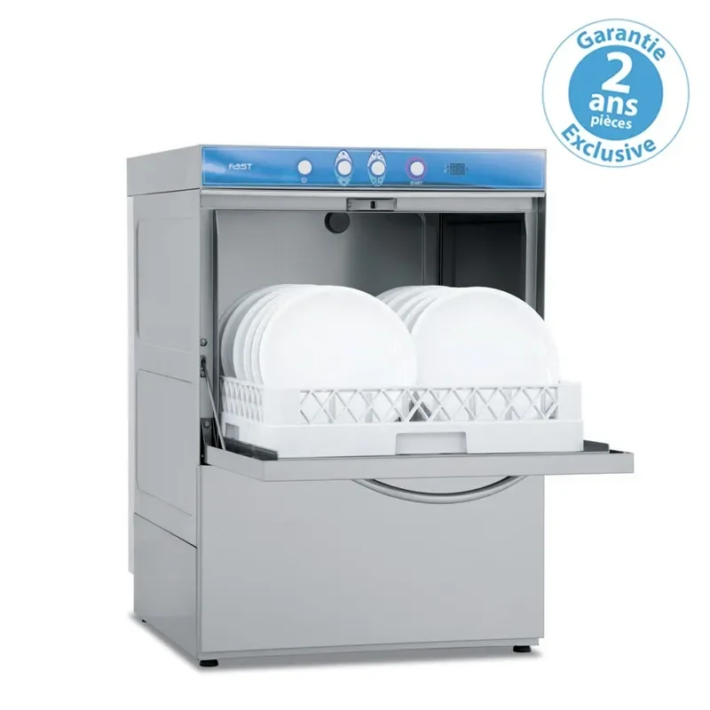 Lave vaisselle avec affichage digital panier 500 x 500 mm - avec pompe de vidange - sans adoucisseur fast Retour Gratuit