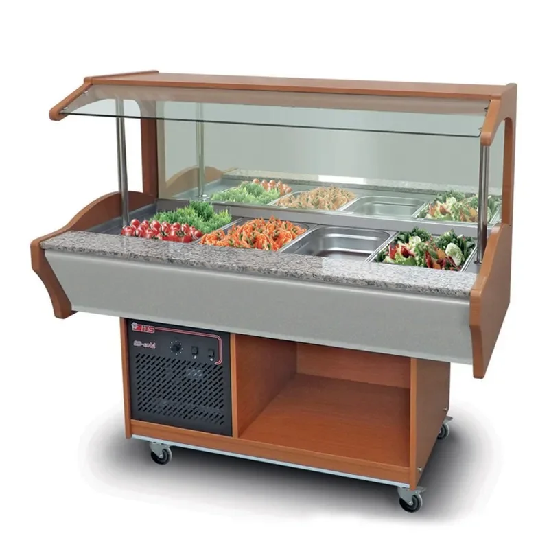 Jusqu’à Épuisement Des Stocks Buffet réfrigéré mural 4 bacs gn1/1