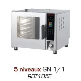 Offre Exclusive Four mixte à injection directe commandes électroniques programmables à écran tactile 6 kw xt simply