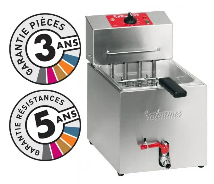 Certifié Friteuse électrique de table 7 litres professionnelle