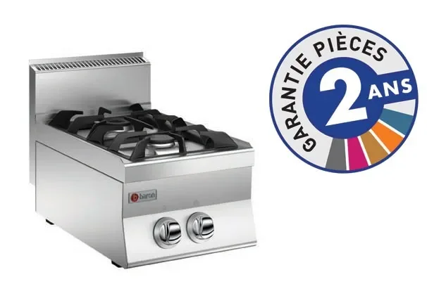 Haute Qualité Plaque de cuisson top 2 feux vifs gaz gamme 650 baron