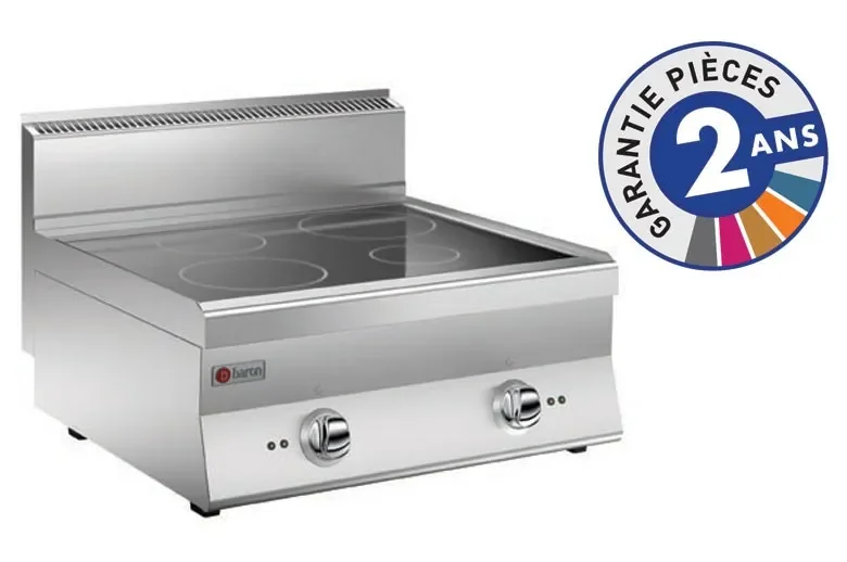 Produit De Marque Plaque de cuisson vitrocéramique 4 zones gamme 650 baron