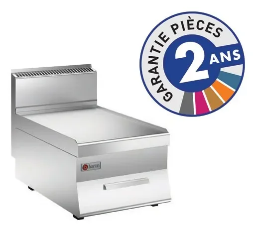 Elément de travail neutre à poser largeur 400 mm gamme 650 baron type de modèle dessus lisse avec 1 tiroir gn 1/1 Meilleure Vente