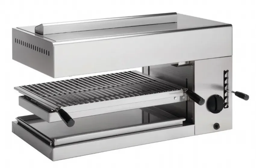 Salamandre gaz base mobile 8 positions grille 575 x 400 mm Acheter En Ligne