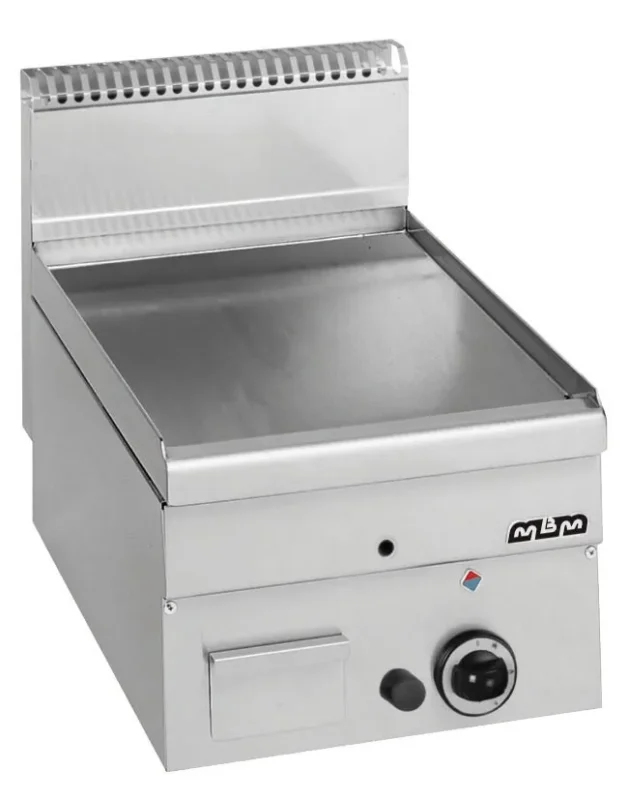 Plaque a snacker grillade fry-a poser a gaz - surface de cuisson lisse minima 600 mbm Commander Vite