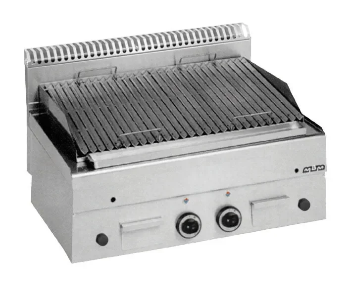 Grill charcoal pierre lavique a gaz pour viande minima 600 mbm Offre Du Jour