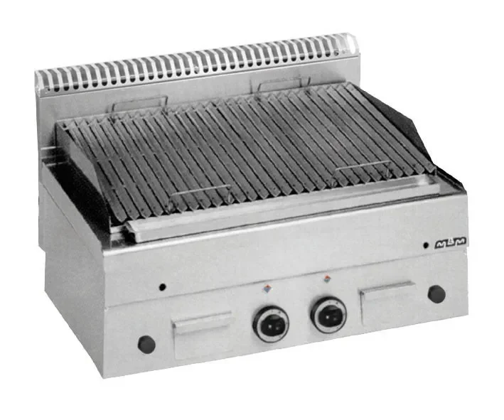 Grill charcoal pierre lavique a gaz pour poisson minima 600 mbm Usine Directe
