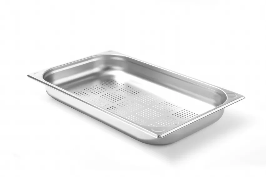 Bac gastronorme inox 1/1 65 mm kitchen line perforé Offre Spéciale