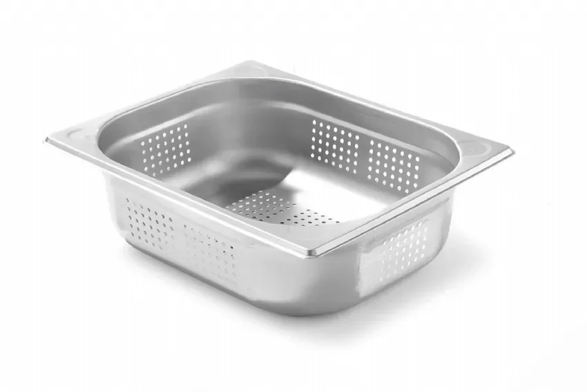 Expédition Rapide Bac gastronorme inox 1/2 100 mm kitchen line perforé