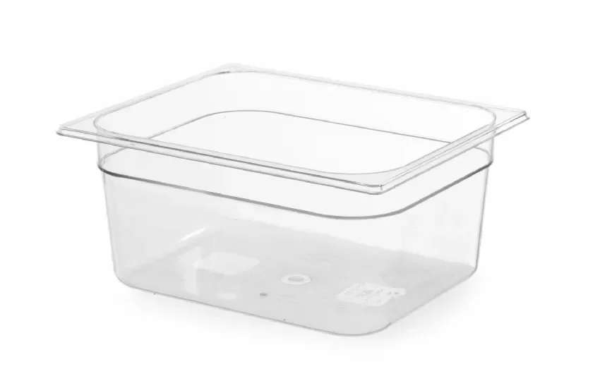 Livraison Express Bac gastronorme 1/2 100 mm polycarbonate transparent