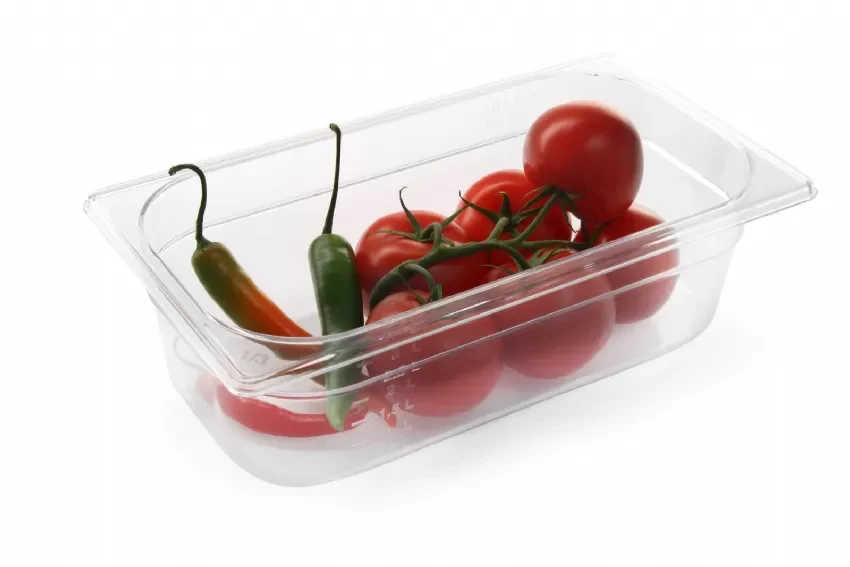 Nouveauté Bac gastronorme 1/3 100 mm polycarbonate transparent