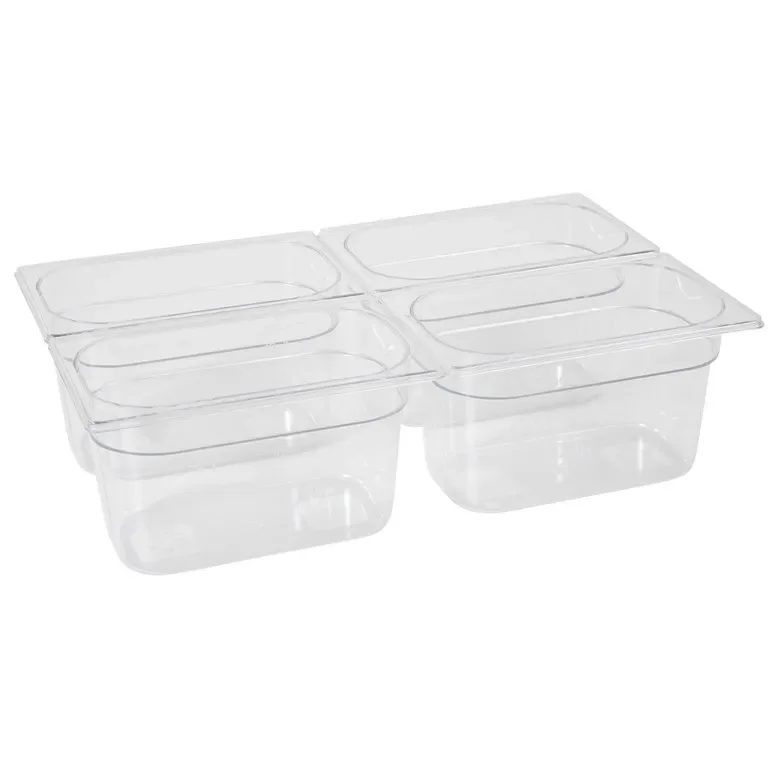Achetez Aujourd’hui Bac gastronorme 1/4 65 mm polycarbonate transparent