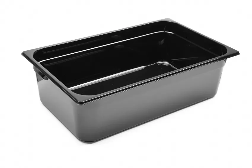 Bac gastronorme 1/1 150 mm polycarbonate noir Prix Réduit