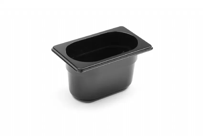 Nouvelle Collection Bac gastronorme 1/9 100 mm polycabonate noir