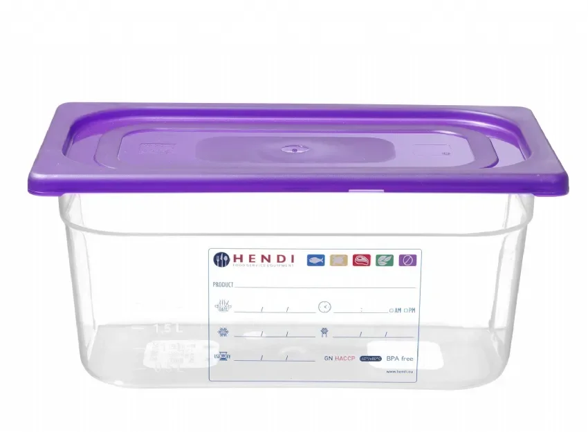 Boîte de stockage gastronorme gn 1/2 150 mm polypropylène Vente Flash