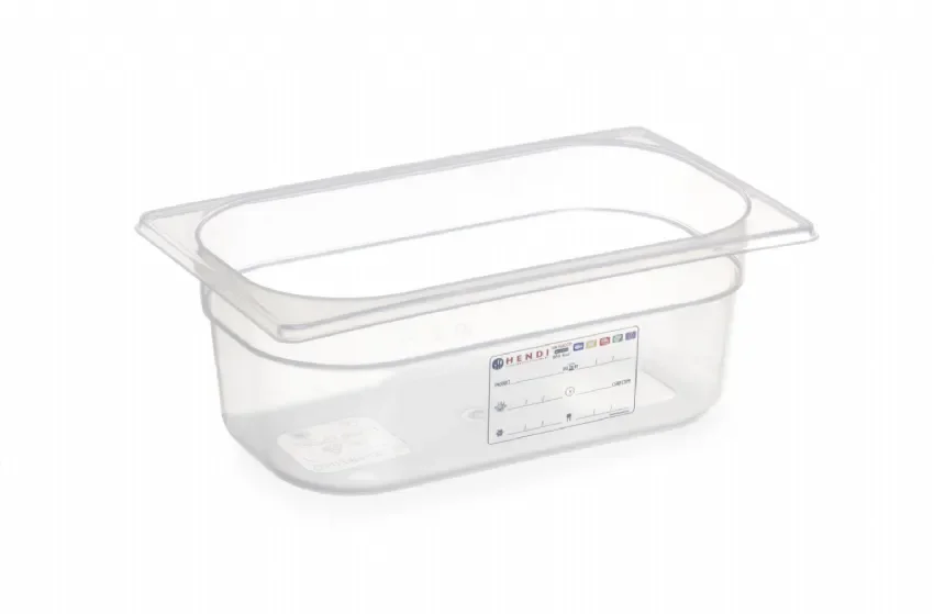 Promotion Boîte de stockage gastronorme gn 1/4 100 mm polypropylène