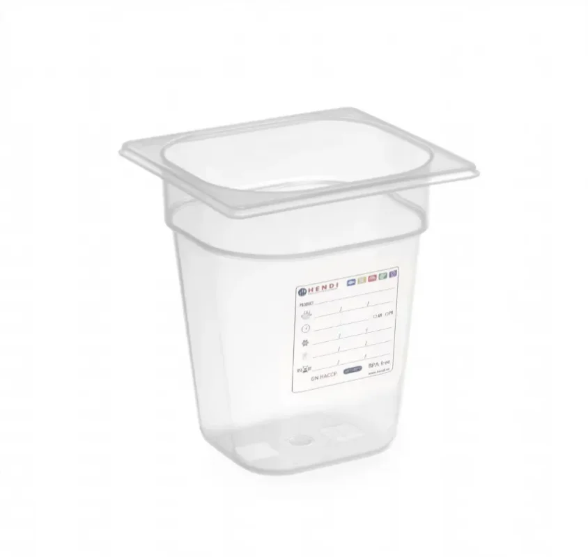 Satisfait Ou Remboursé Boîte de stockage gastronorme gn 1/6 200 mm polypropylène