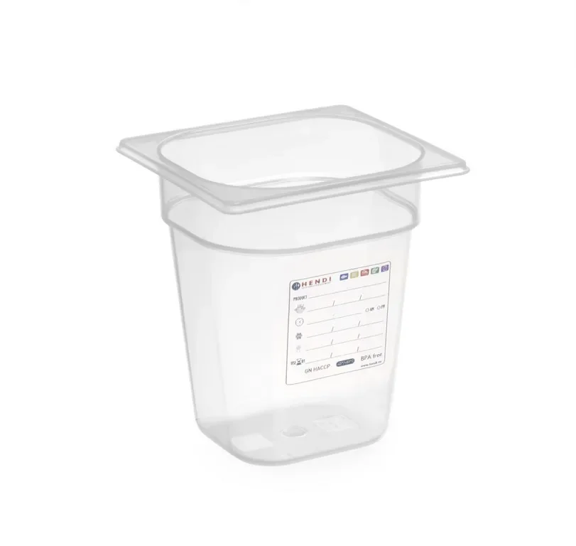 Boîte de stockage gastronorme gn 1/6 150 mm polypropylène Satisfait Ou Remboursé