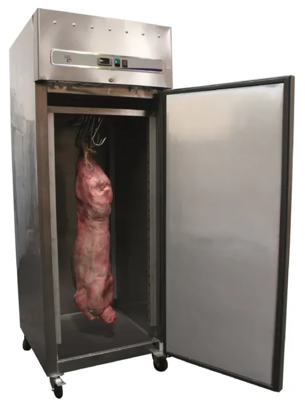 Produit De Marque Armoire réfrigérée inox pour gibier avec 1 porte pleine - 650 litres