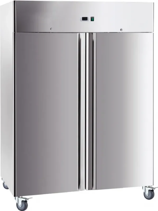 Armoire réfrigérée positive inox avec 2 portes et 6 grilles gn 2/1 - 1400 litres Jusqu’à Épuisement Des Stocks