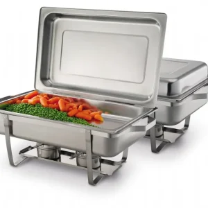 Achat Immédiat Chafing dish economic inox 18/0 gn 1/1 - 2 unités par carton