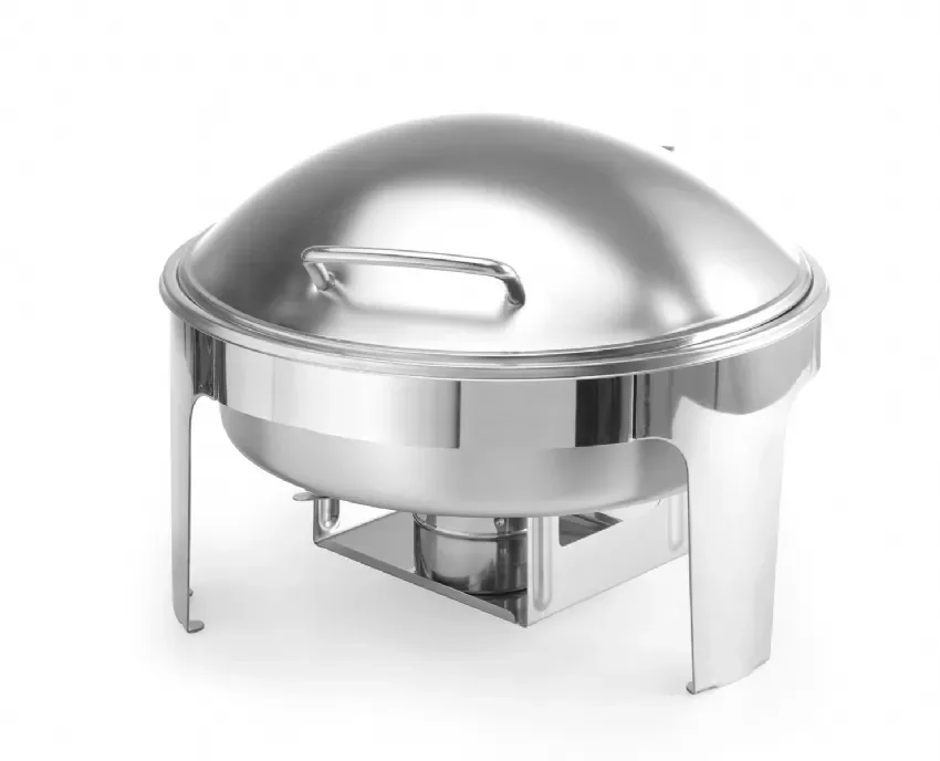 Nouveauté Chafing dish rond finition satiné